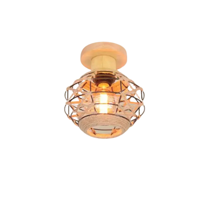 ElegantPrisme | Stylowa Lampa Sufitowa w Stylu Retro