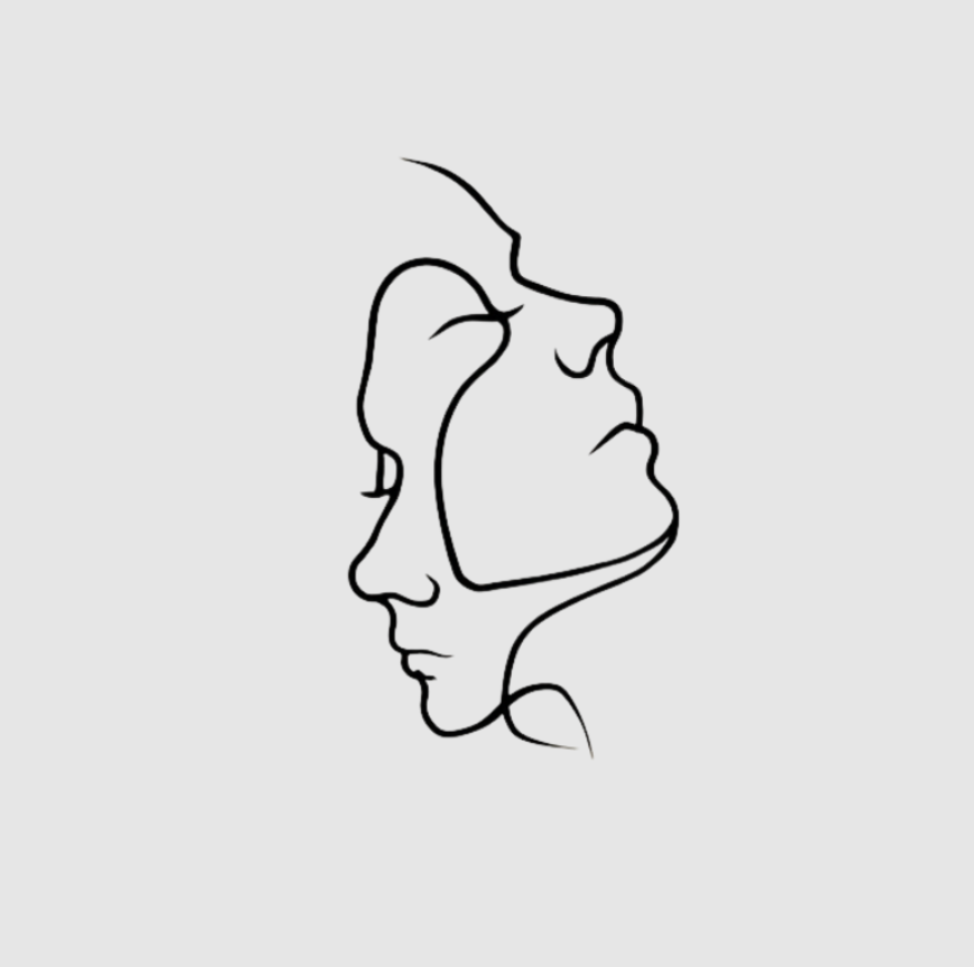 AmoraLine | Minimalistyczna Dekoracja Ścienna Z Abstrakcyjnym Wyrazem Miłości