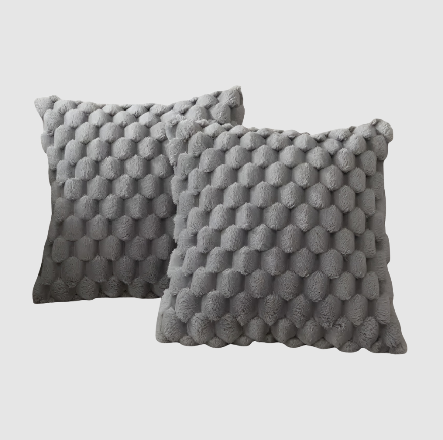 CozyWeave | Luksusowa Miękka Poduszka Z Wzorzystym Pokrowcem