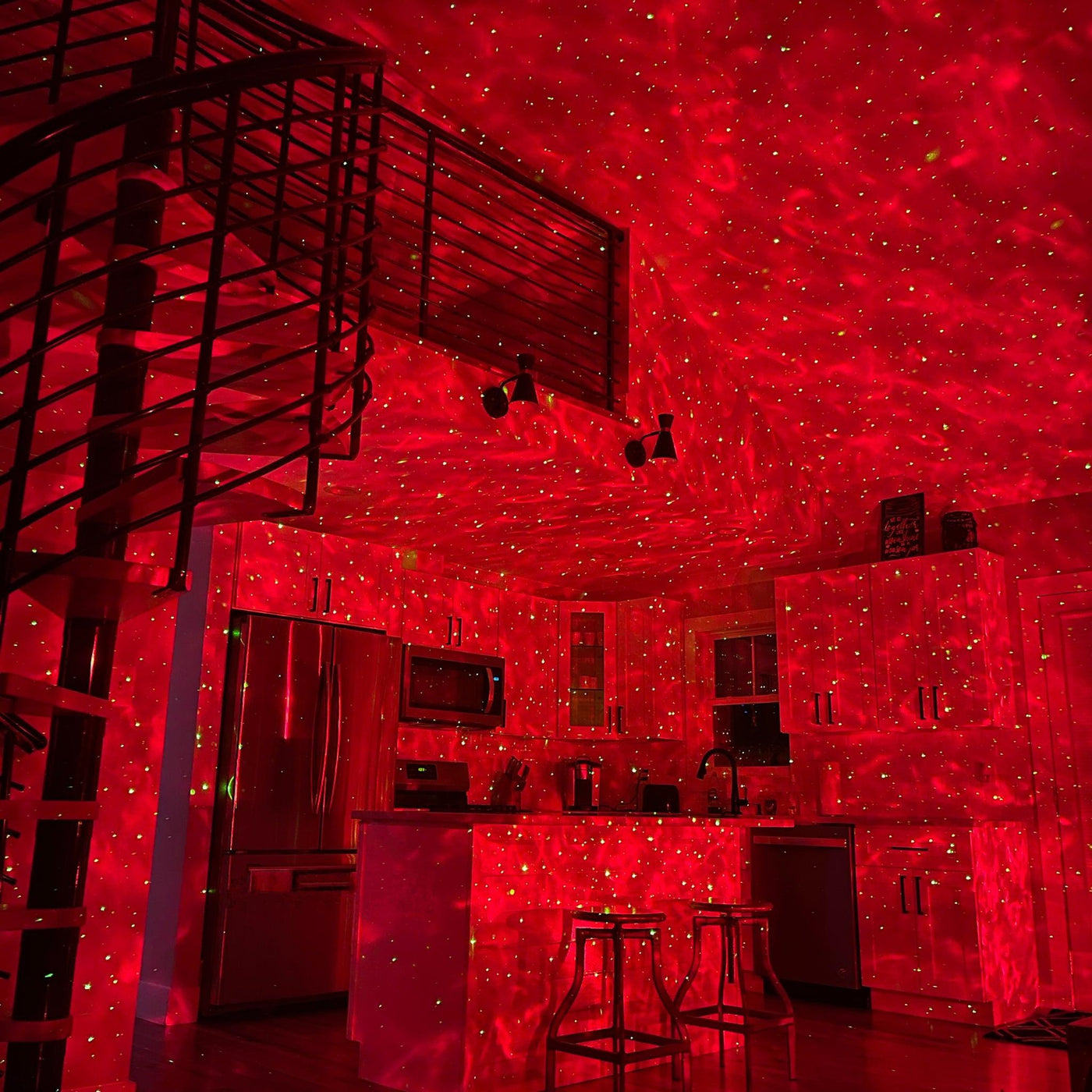 Starsky | Projektor Galaktyczny 2.0 Z WiFi – Magiczne Oświetlenie Gwiaździstego Nieba Do Pokoju