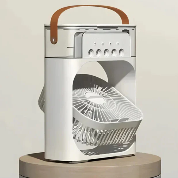 Klimatyzer PolarBreeze | Wentylator Z Nawilżaczem USB I Światłem Led