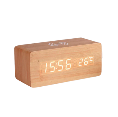 ChicWaky | Elegancki Budzik Z Aktywacją Głosową I Nowoczesnym Designem