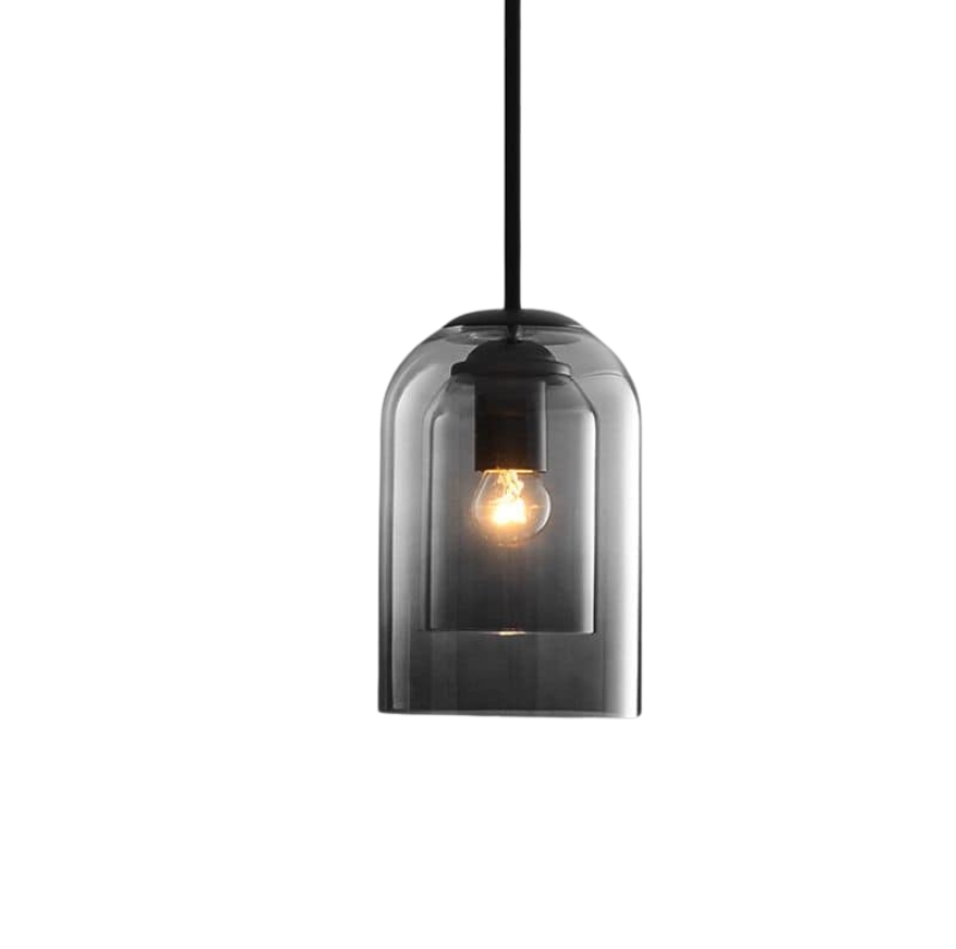 Belluno Lampa Wisząca | Elegancka Lampa Z Przezroczystego Szkła