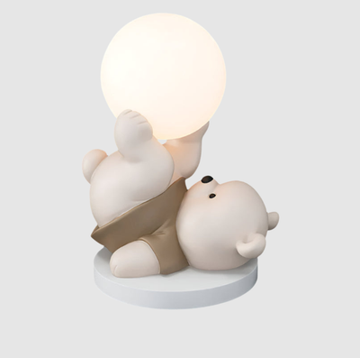 GlowBear Lampa Dotykowa | Urocza Lampa Nocna Led