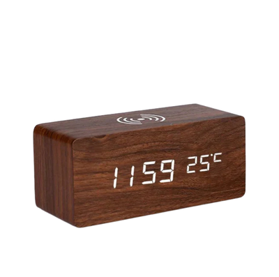 ChicWaky | Elegancki Budzik Z Aktywacją Głosową I Nowoczesnym Designem