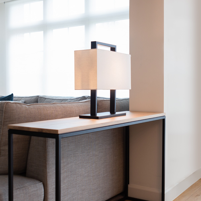 Lampa Nocna Bhilai | Czarna