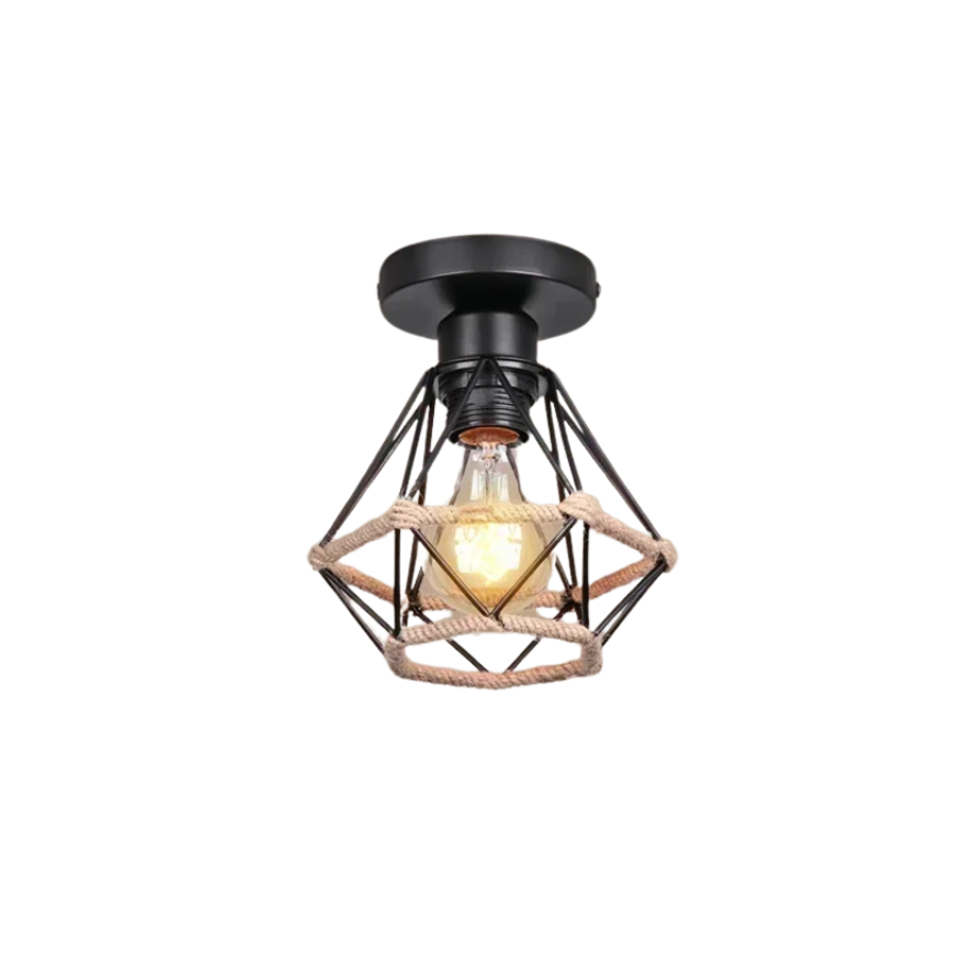 ElegantPrisme | Stylowa Lampa Sufitowa w Stylu Retro