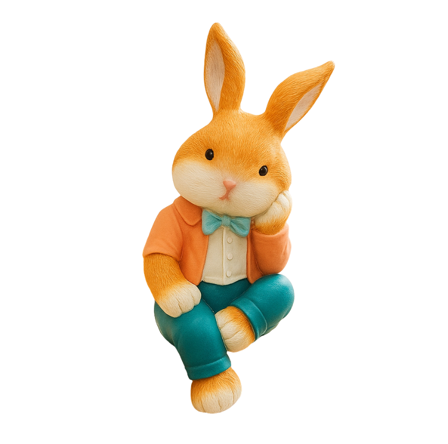 Legesyg Partner | Siedząca Rzeźba Królika