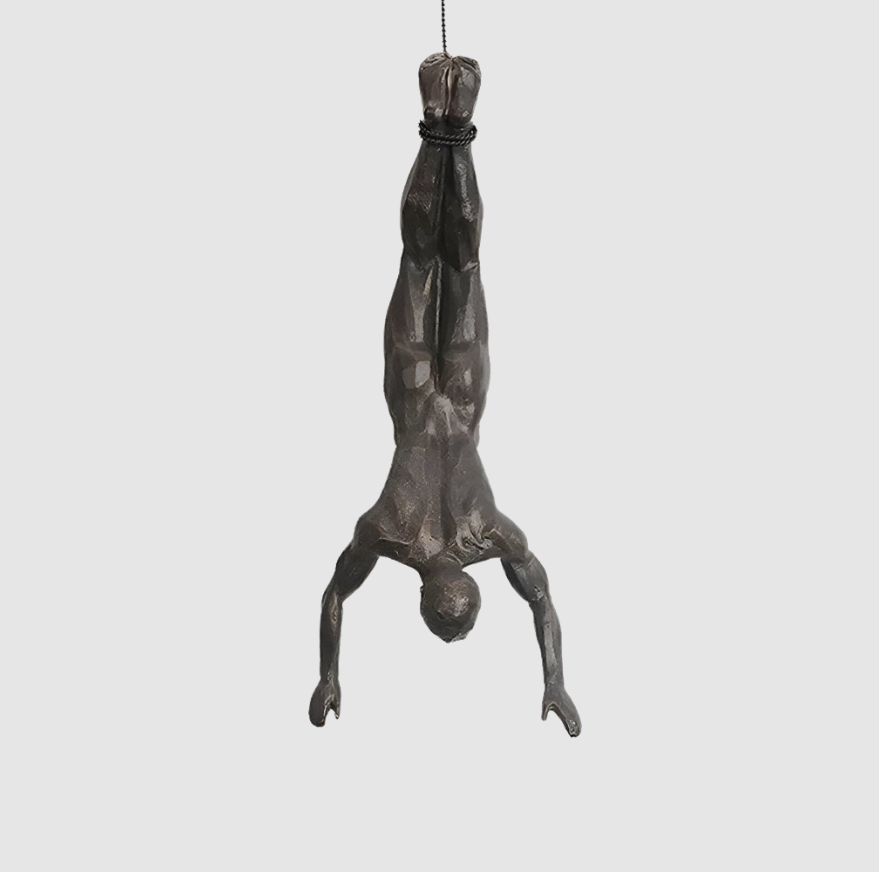 Zestaw Kreatywnej Sztuki Ściennej | Dekoracyjny Ornament Wspinającego Się Mężczyzny Dla Unikalnej Estetyki Życia