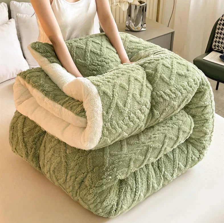 SnugHaven | Elegancka Kołdra Zimowa Z Mikrofleece Dla Maksymalnego Ciepła