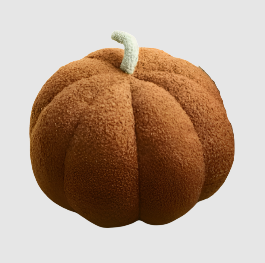 Poduszka Dynia | Pluszowa Poduszka Teksturowana Dynia