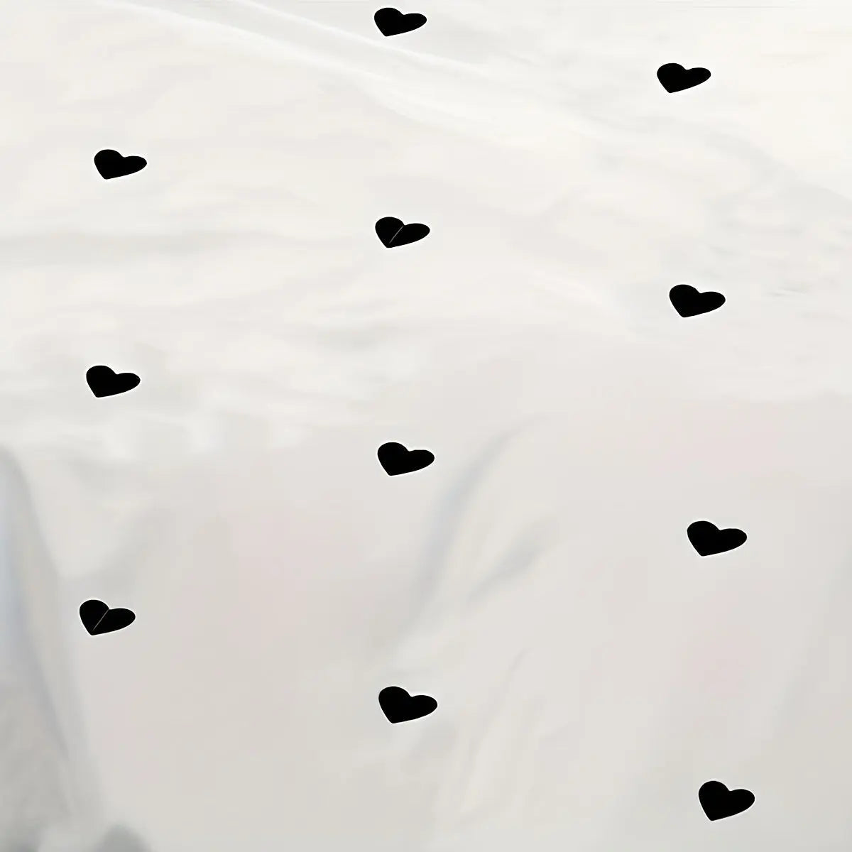 Poszwa na kołdrę z nadrukiem Miłość Czarna | Poszwa na Kołdrę