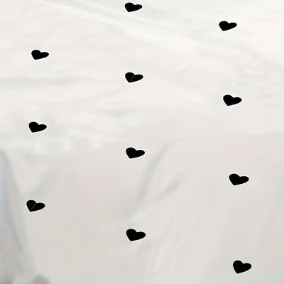 Poszwa na kołdrę z nadrukiem Miłość Czarna | Poszwa na Kołdrę