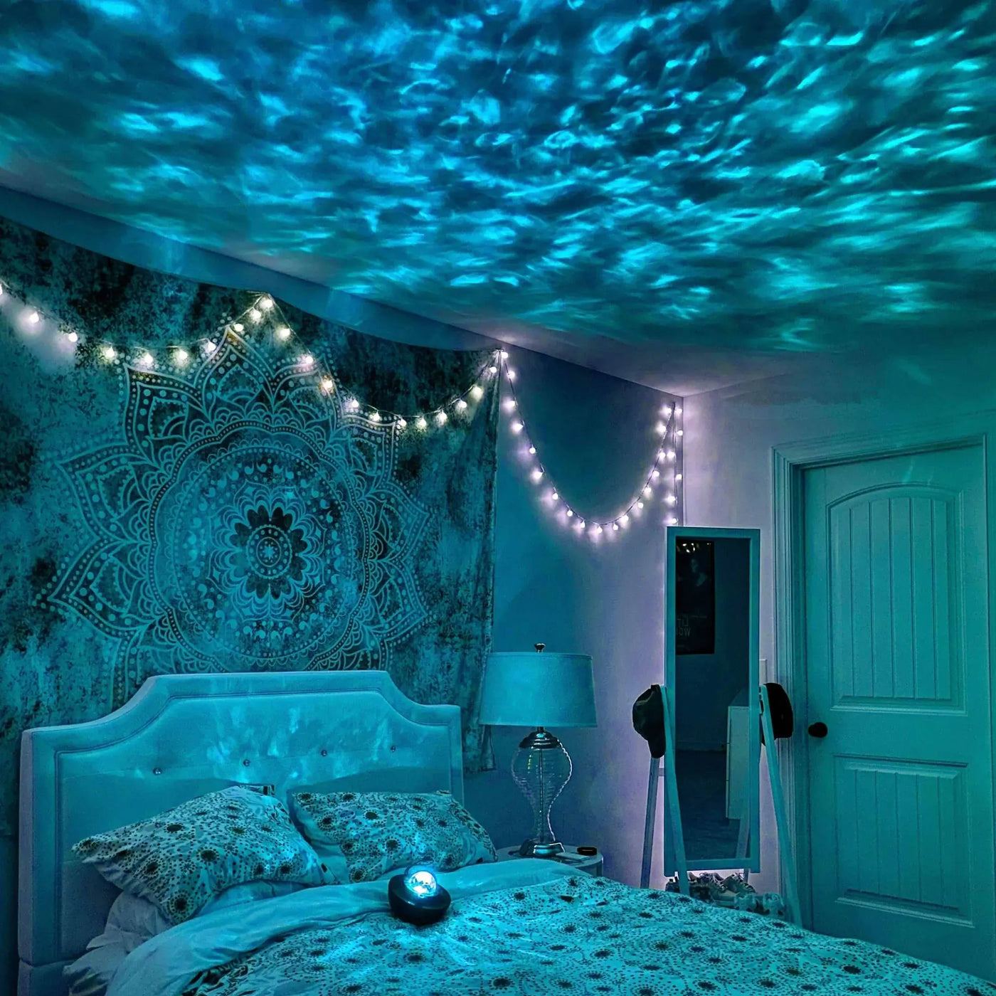 Starsky | Projektor Galaktyczny 2.0 Z WiFi – Magiczne Oświetlenie Gwiaździstego Nieba Do Pokoju