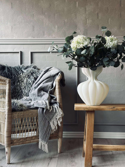 Siena | Wazon Szklany Matowy – Elegancka Dekoracja Do Domu