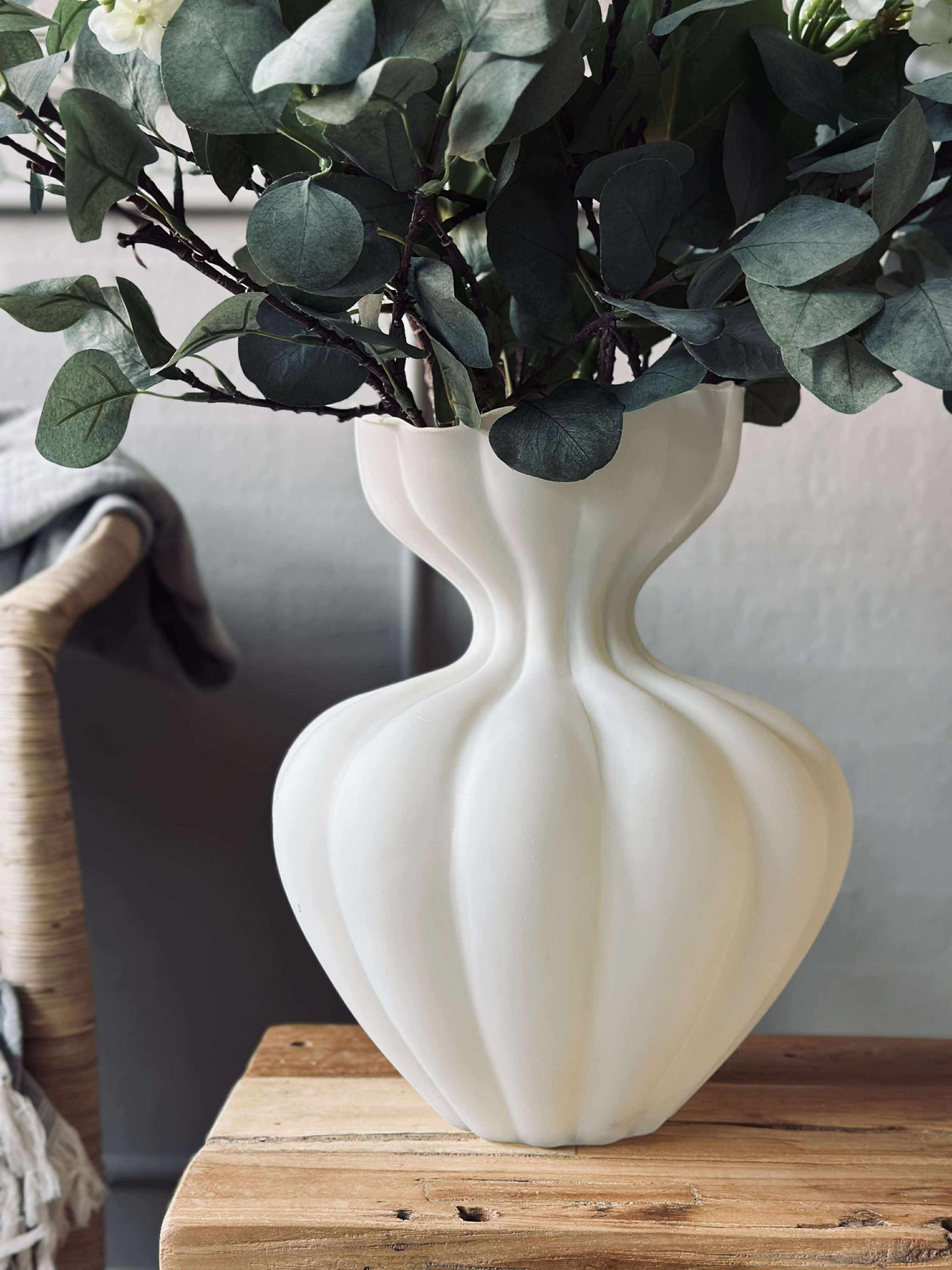 Siena | Wazon z Matowego Szkła – 32 cm