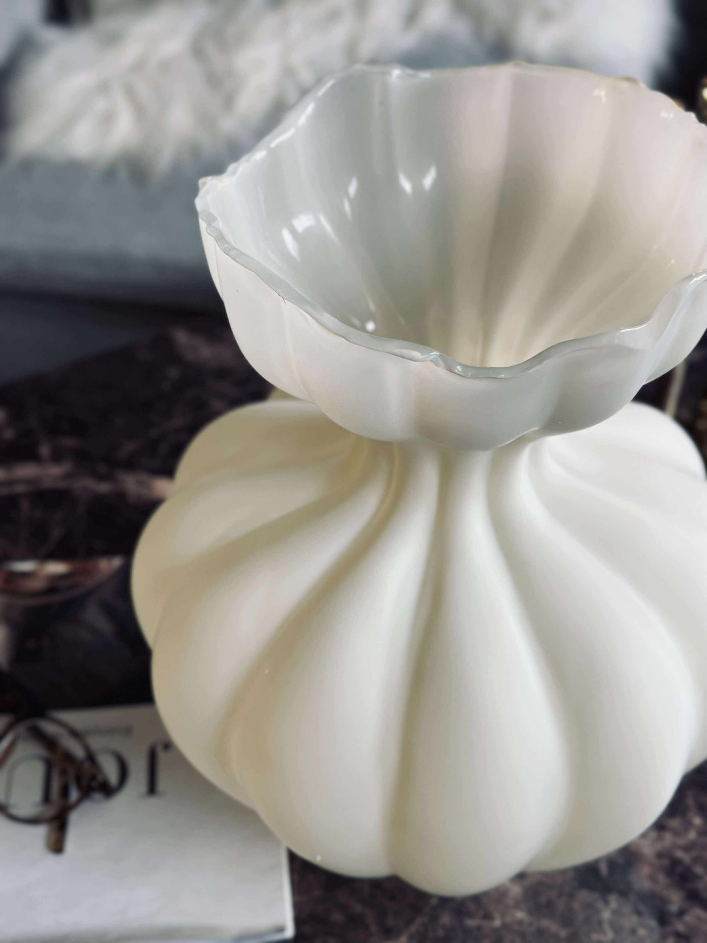 Siena | Wazon Szklany Matowy – Elegancka Dekoracja Do Domu