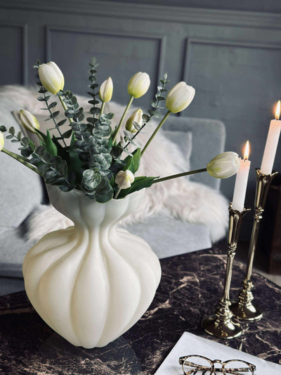 Siena | Wazon Szklany Matowy – Elegancka Dekoracja Do Domu