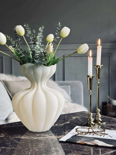 Siena | Wazon z Matowego Szkła – 32 cm