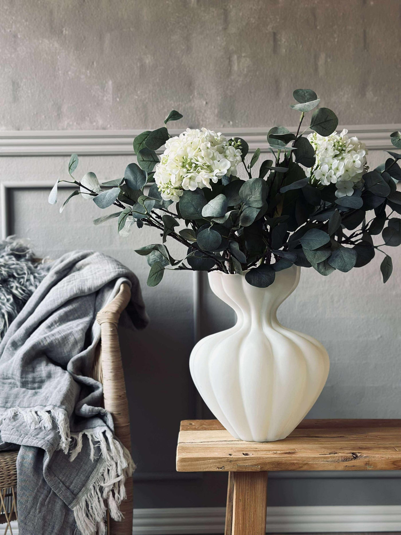 Siena | Wazon Szklany Matowy – Elegancka Dekoracja Do Domu