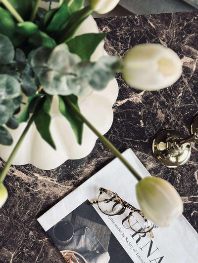 Siena | Wazon z Matowego Szkła – 32 cm