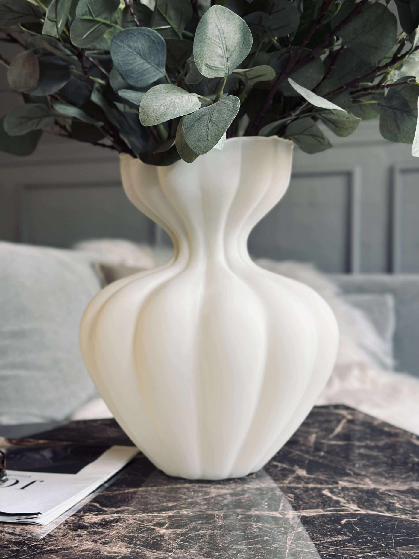 Siena | Wazon z Matowego Szkła – 32 cm