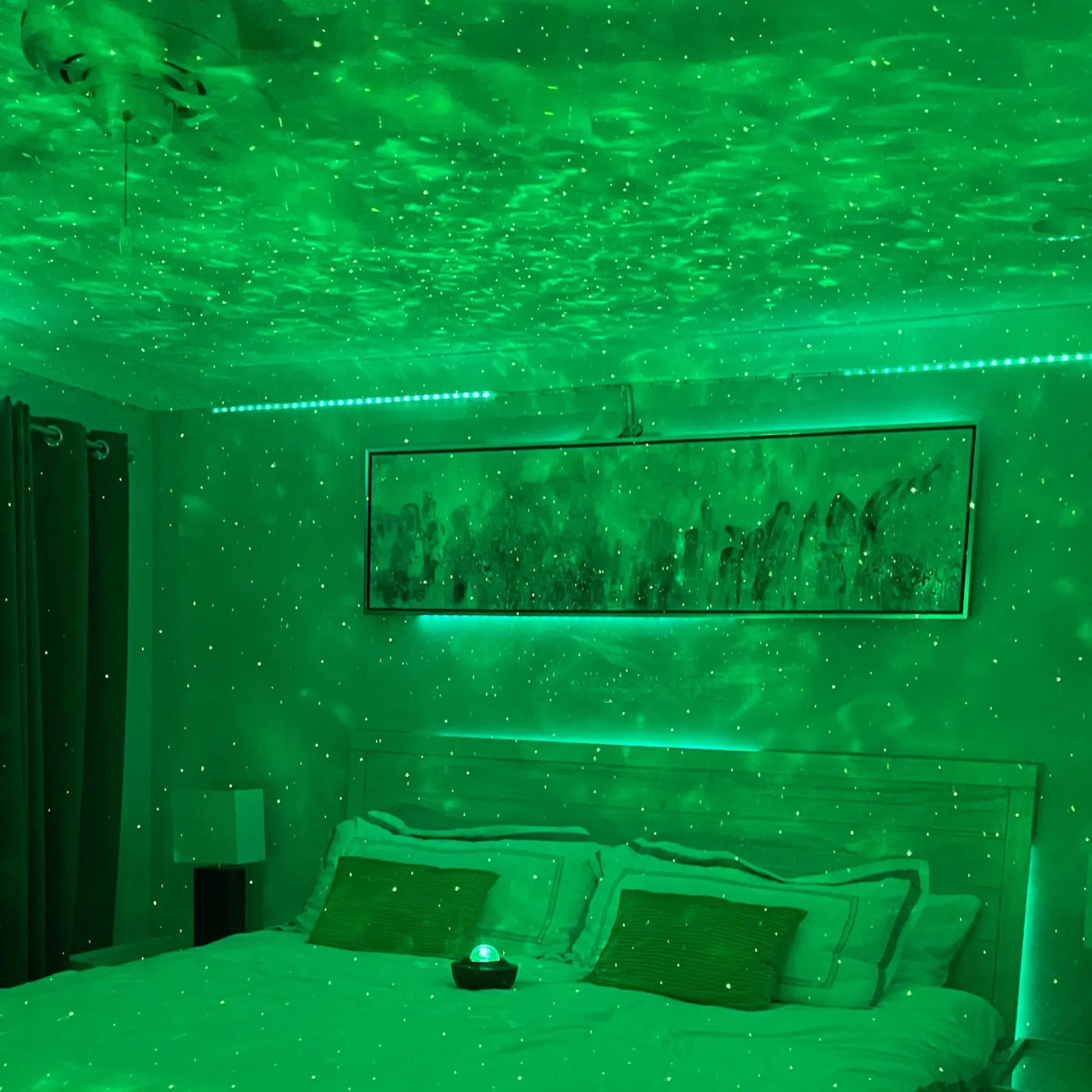 Starsky | Projektor Galaktyczny 2.0 Z WiFi – Magiczne Oświetlenie Gwiaździstego Nieba Do Pokoju