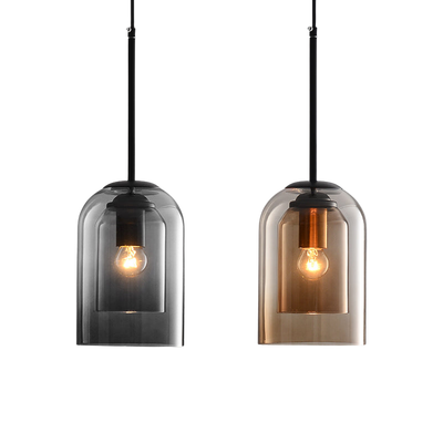 Belluno Lampa Wisząca | Elegancka Lampa Z Przezroczystego Szkła