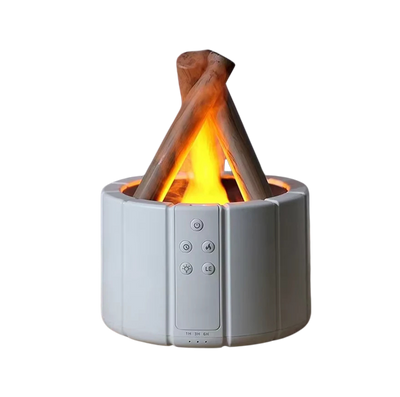 AirFlame | Ultrasoniczny Nawilżacz Powietrza Z Efektem Płomienia Kominkowego