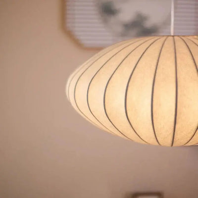 Lampa Wisząca Tsukiyo Silk | Elegancka Lampa W Stylu Japandi