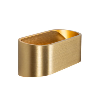 Lampa ścienna Lily | Antyczny Mosiądz