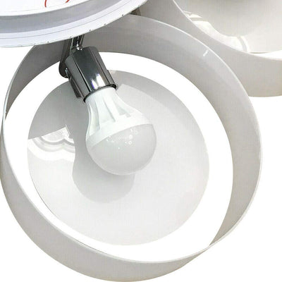 Kryształowy Promień | Kryształowy Plafon Led Z 7 Żarówkam