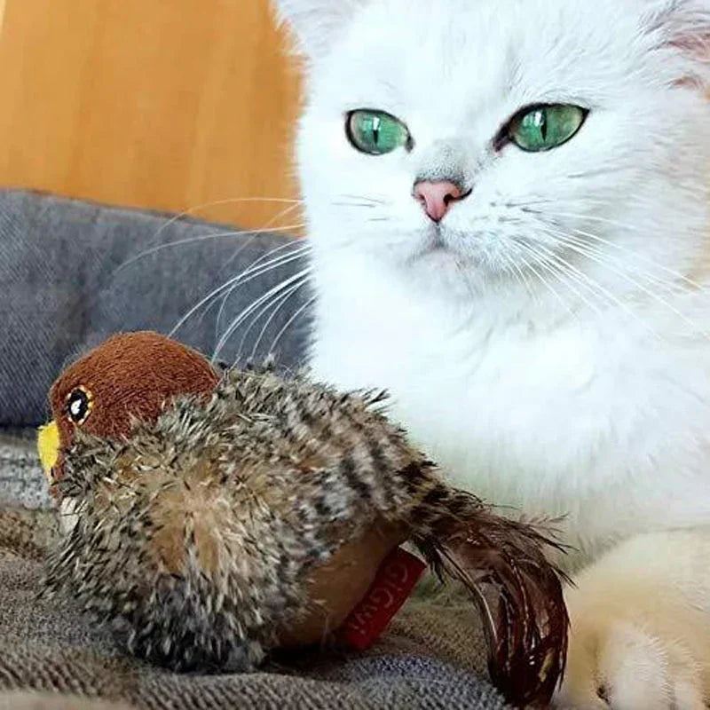 Catfri BirdToy | Interaktywna Dźwiękowa Zabawka Dla Kota