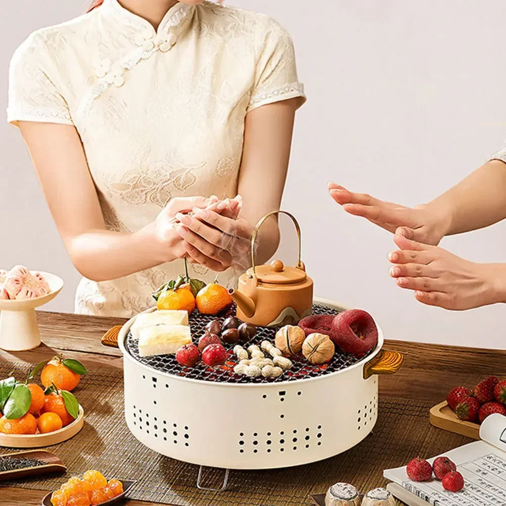 Troy Przenośny Kompaktowy Grill Elektryczny | Wygoda I Funkcjonalność