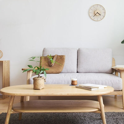 BamTick | Minimalistyczny Zegar Ścienny z Bambusa