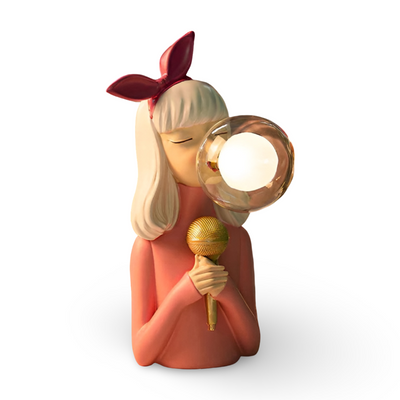 BubbleFairies Lampa Stołowa | Uroczy Kwartet Statui Dziewczynek z Bajek