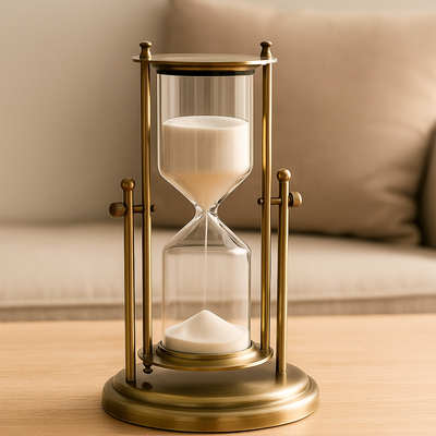 Tidens Flyd | Timemuse Przezroczysty Stoper do Produktywnego i Stylowego Miejsca Pracy