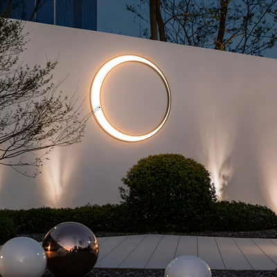 CircuLite Oświetlenie Ścienne | Wodoodporne Okrągłe Lampy Ścienne - Zewnętrzne Lampy LED