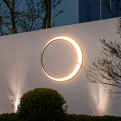 CircuLite Oświetlenie Ścienne | Wodoodporne Okrągłe Lampy Ścienne - Zewnętrzne Lampy LED