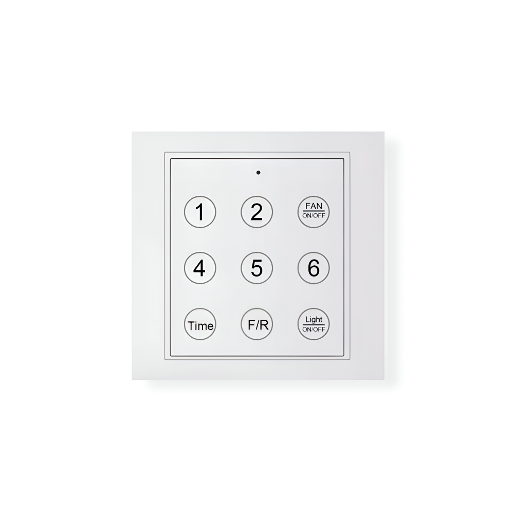 Kolorowy Design Wentylatora sufitowego z Kwiatowym Liściem | Zintegrowane Światło LED