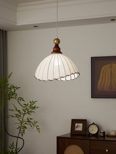 Clarella Lampa Wisząca | Stylowa Lampa Z Tkaniny Vintage