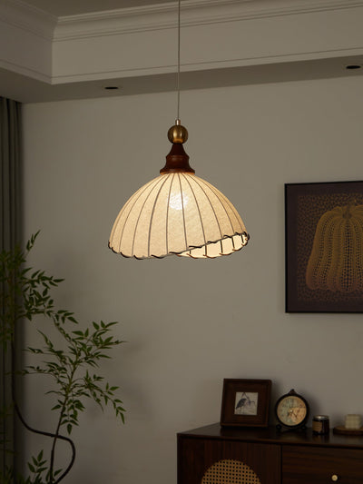 Clarella Lampa Wisząca | Stylowa Lampa Z Tkaniny Vintage