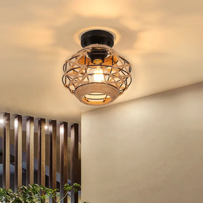 ElegantPrisme | Stylowa Lampa Sufitowa w Stylu Retro