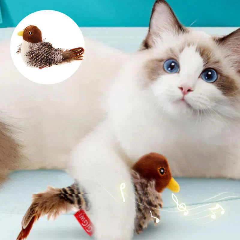 Catfri BirdToy | Interaktywna Dźwiękowa Zabawka Dla Kota