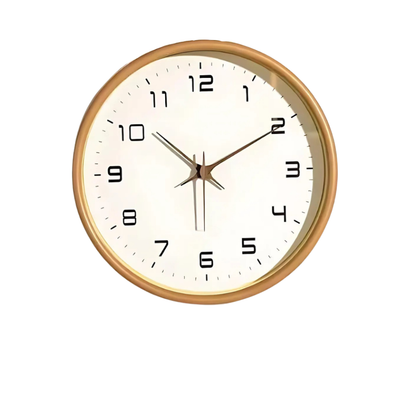 Woodland | Stylowe Drewniane Zegar z Cichym Kwarcem do Użytku Wewnętrznego