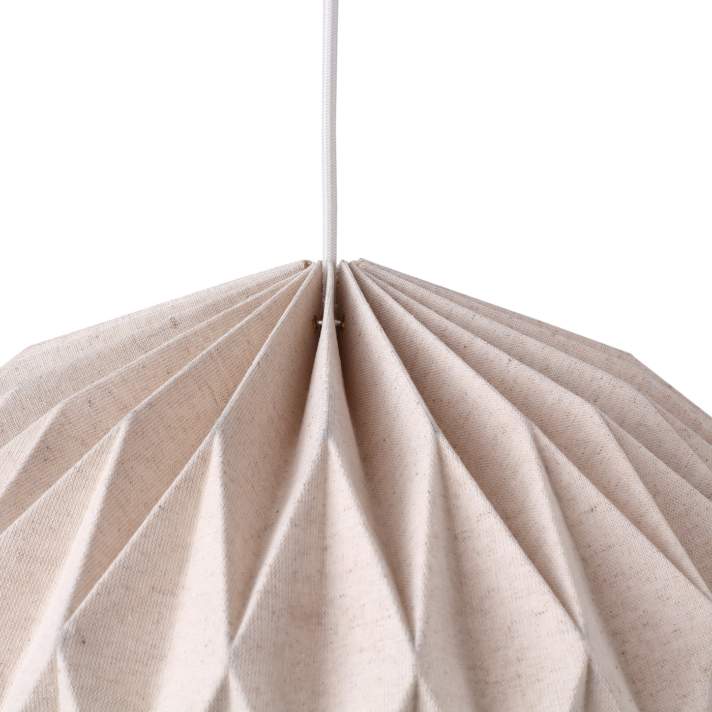 Linge | Tekstylna Lampa Wisząca Lune – Designerska Lampa Do Salonu