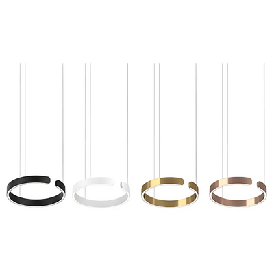 LumaVerse | Elegancka Regulowana Lampa Sufitowa Biała Czarna