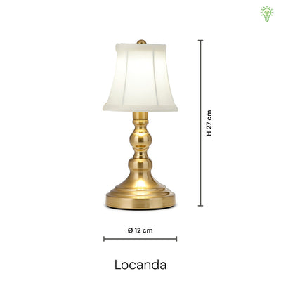 Locanda Trådløs Bordlampe | Mosiądz