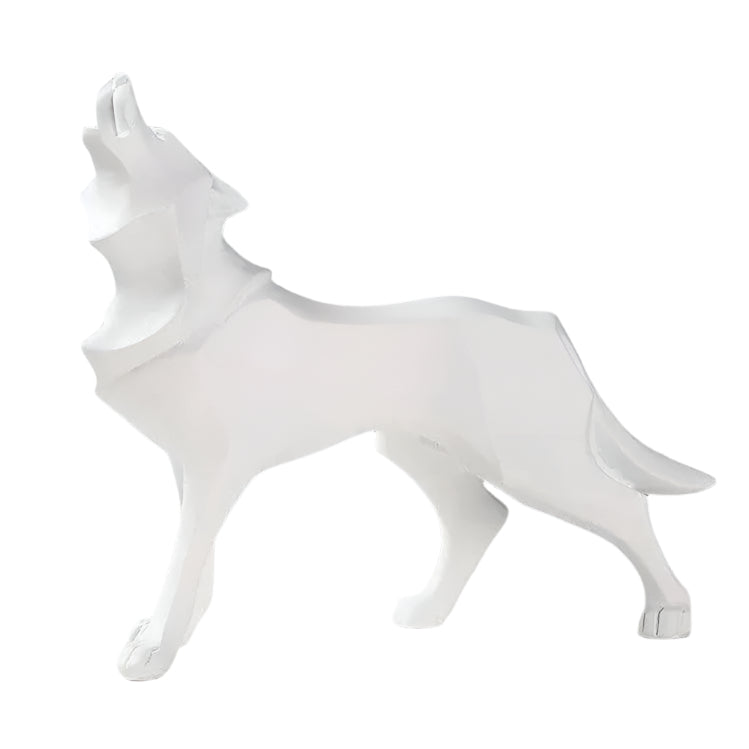 LupoForm | Geometryczny Pomnik Wilka z Ostro Kątem Designu do Nowoczesnych Wnętrz