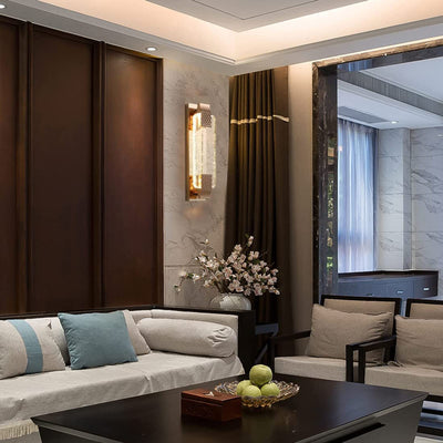 LuxeLine | Lampa Ścienna Kryształowa Dimmable